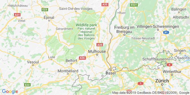 Localisation de 10km de pulversheim