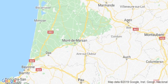 Localisation de Semi marathon de l'armagnac