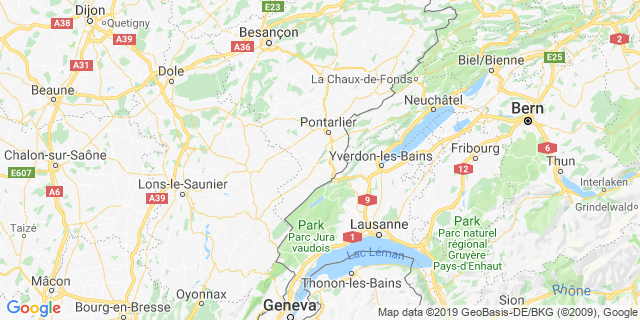 Localisation de 7eme Foul&eacute;e du lac Saint point