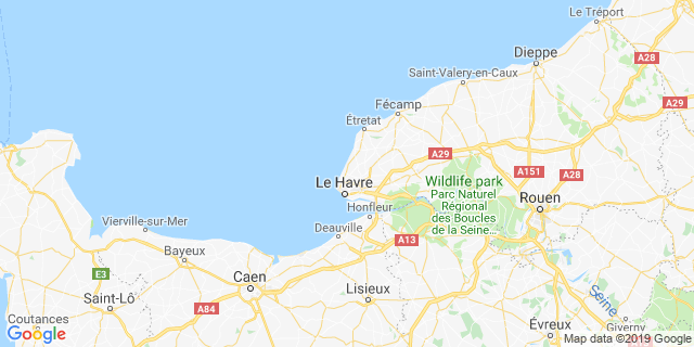 Localisation de La foulée des 3 clochers