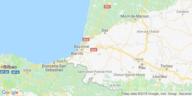 Localisation de Les 10 km de guiche