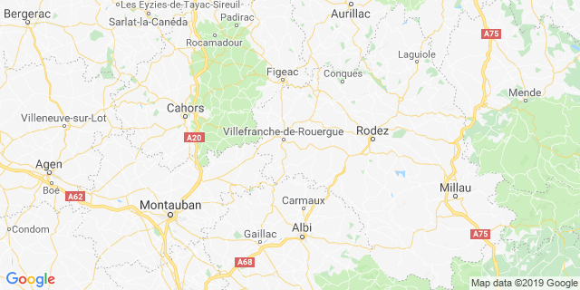 Localisation de Trail du rouergue
