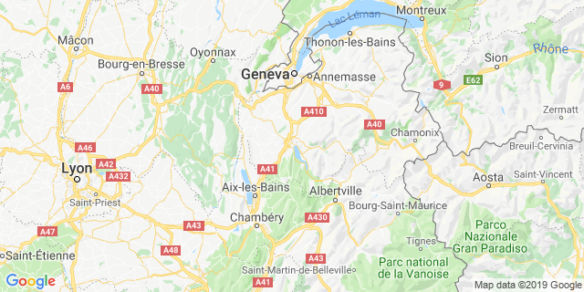 Localisation de MARATHON ET SEMI DU LAC D'ANNECY