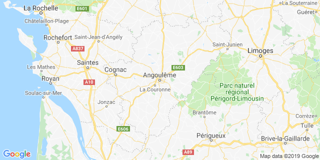 Localisation de FOULEES DU GRAND ANGOULEME