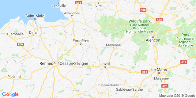 Localisation de Les foulees montenaysiennes