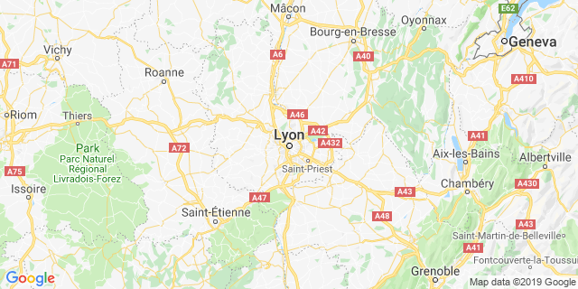 Localisation de LA SAINTELYON