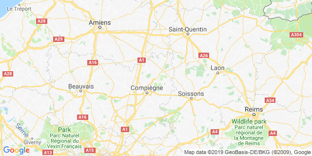 Localisation de TRAIL DES 5 PILIERS