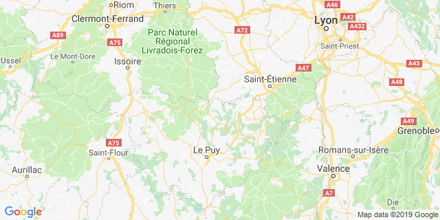 Localisation de TRAIL TIRANGES TOUR