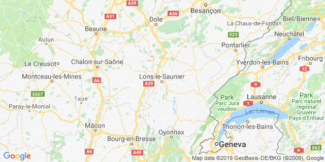 Localisation de Trail des reculées