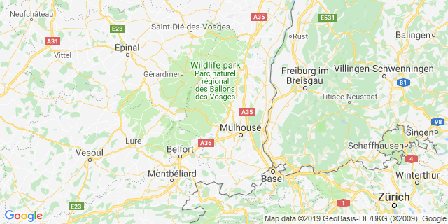 Localisation de RONDE DE LA TOURELLE D'OLLWILLER