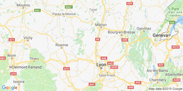 Localisation de BEAUJOLAIS VILLAGES TRAIL