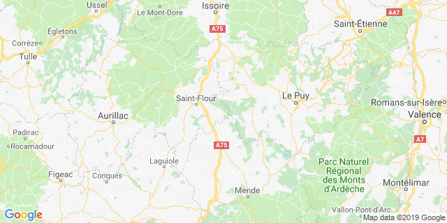 Localisation de La forestiere de la margeride