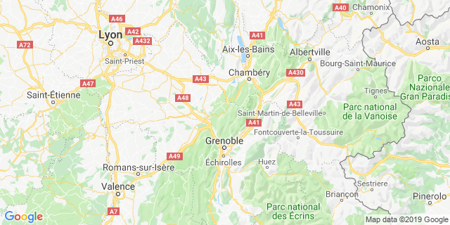 Localisation de Grand Duc Ultra Trail de Chartreuse