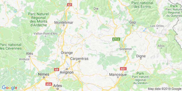 Localisation de TRAIL DE LA DROME