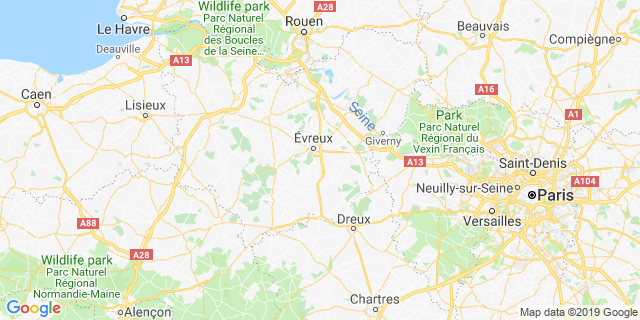 Localisation de Foulées romaines 2018
