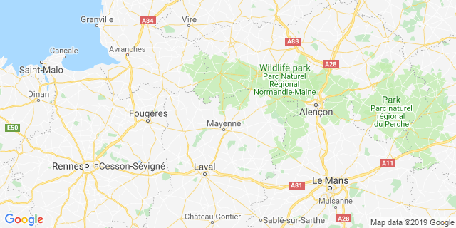 Localisation de Foulees lupigatoises